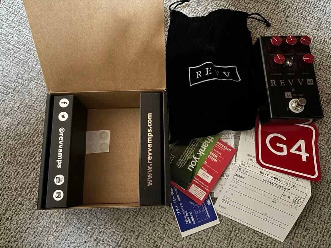 REVV G4 ギターエフェクター