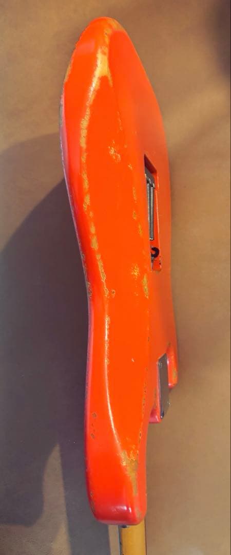 fender JAPAN ストラトキャスター レリック フェスタレッド - メルカリ