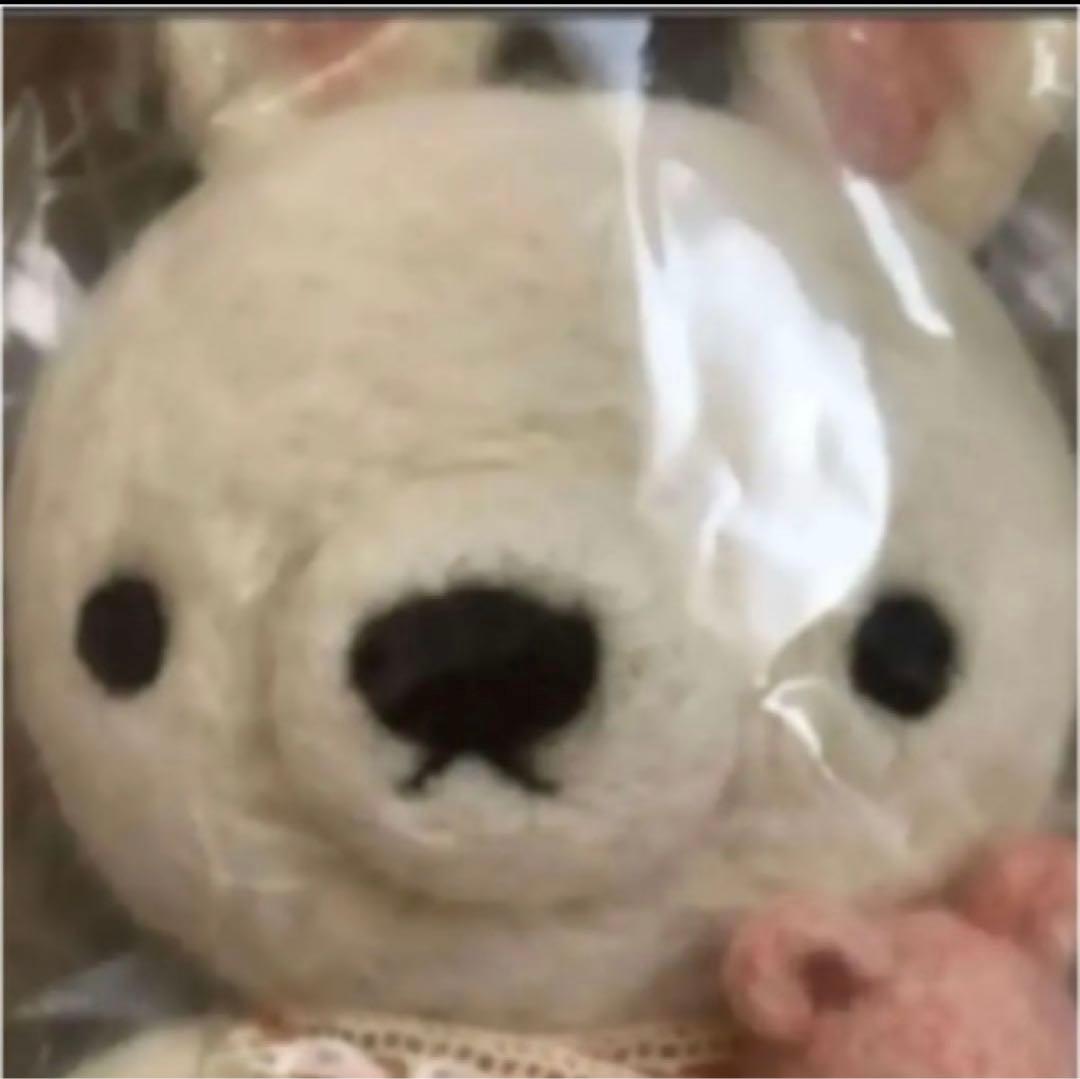 羊毛 フェルト＊BIGうさぎさん