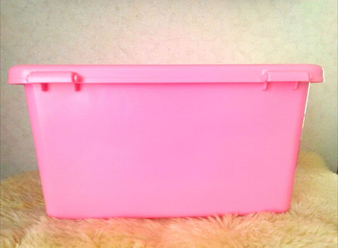 超希少！カオハナキティオープン式BIG収納ケース BOX 平成レトロ 1997