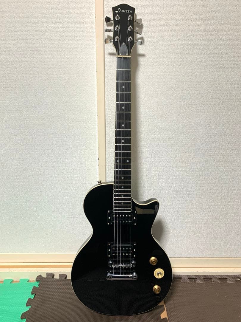 Donner エレキギター レスポール タイプ DL-124 黒 #3