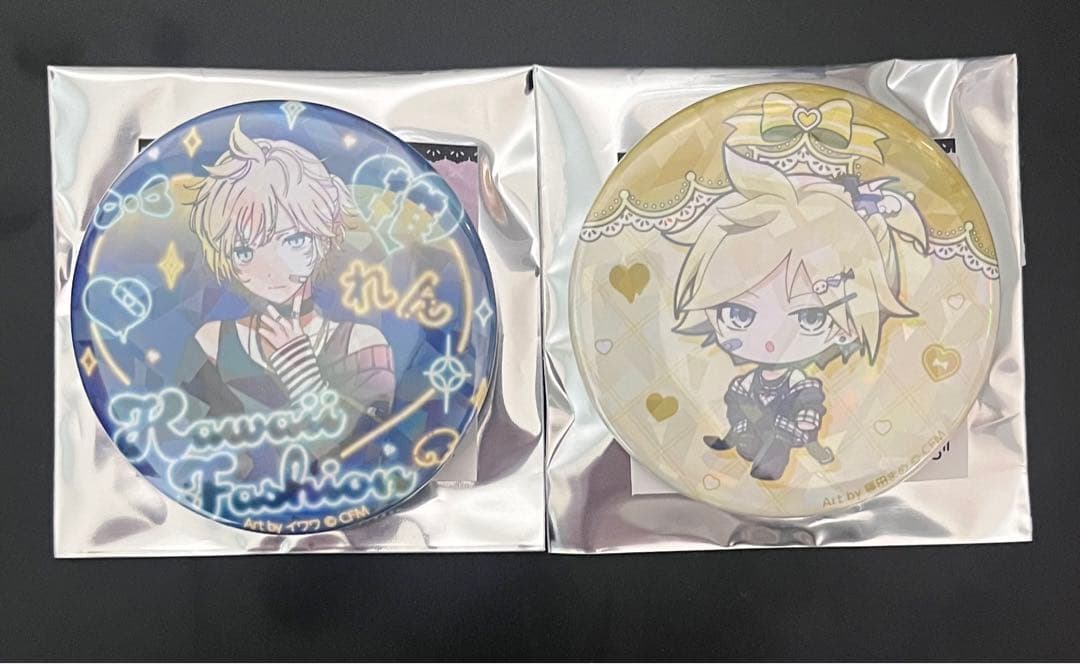 初音ミク ドンキ ホログラム缶バッジ 鏡音レン - メルカリ