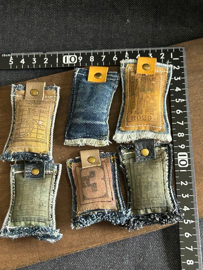 リメイクデニムぷっくりちびタグ　No.471