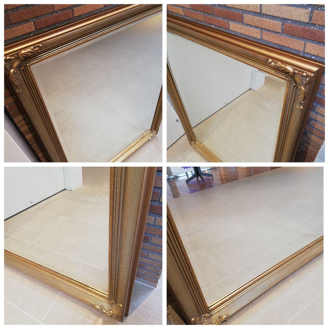 Φ Art Mirror Galleryカットガラス 壁掛けミラー