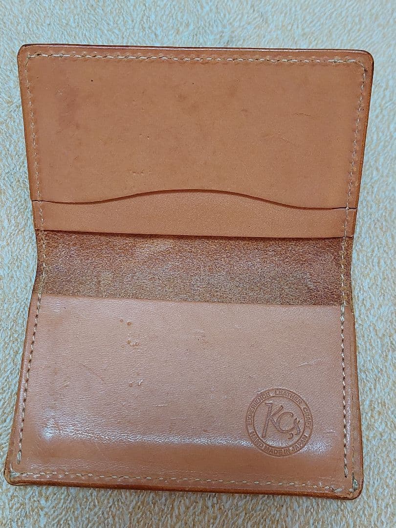 【美品】KCレザーカードケース（名刺いれ）