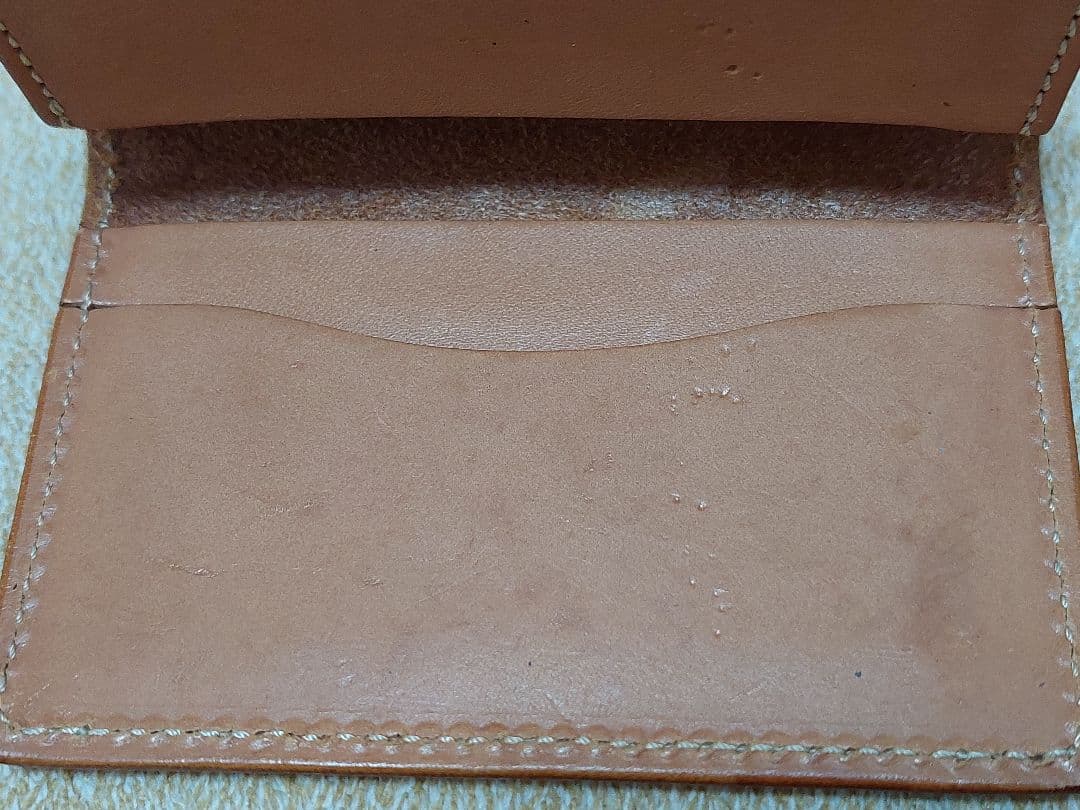 【美品】KCレザーカードケース（名刺いれ）