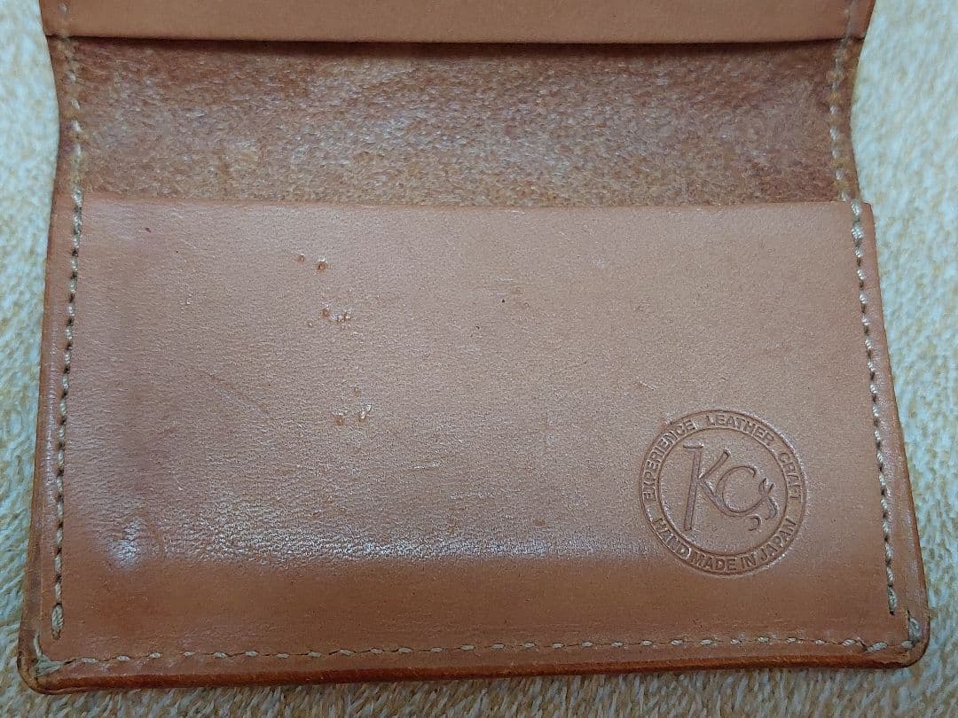 【美品】KCレザーカードケース（名刺いれ）