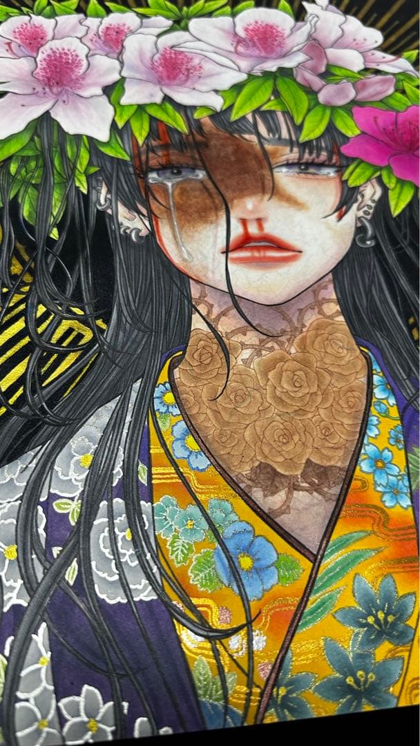 手描き イラスト オリジナルイラスト コピック コピックイラスト