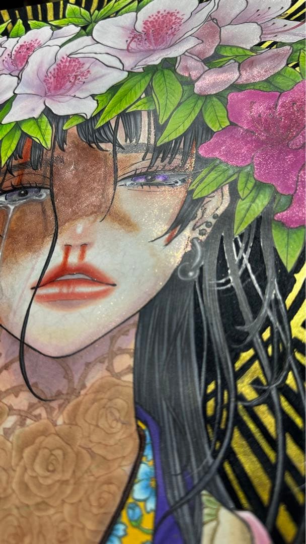 手描き イラスト オリジナルイラスト コピック コピックイラスト