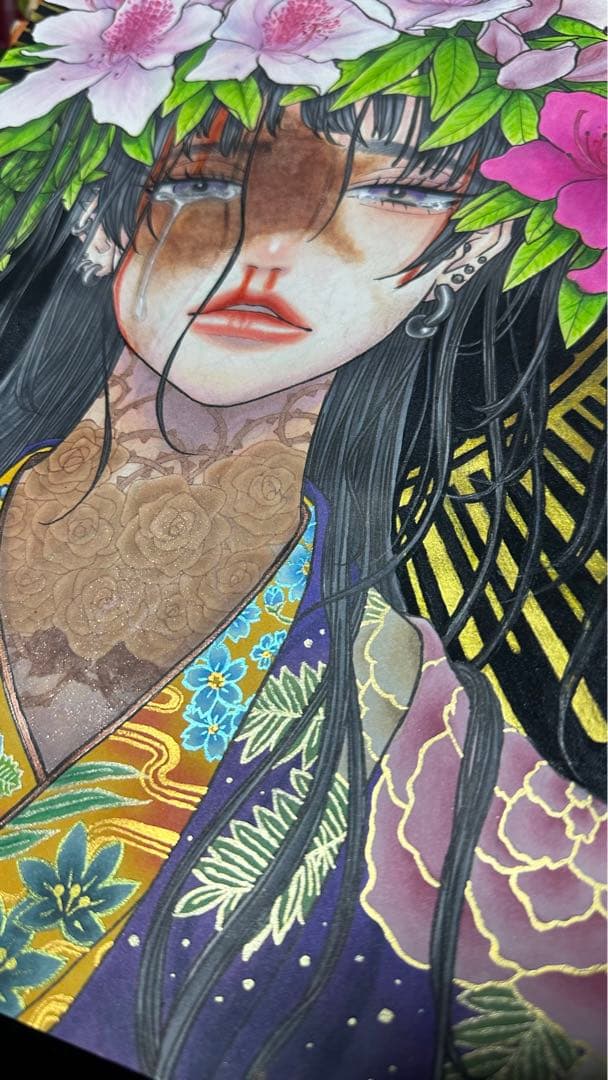 手描き イラスト オリジナルイラスト コピック コピックイラスト