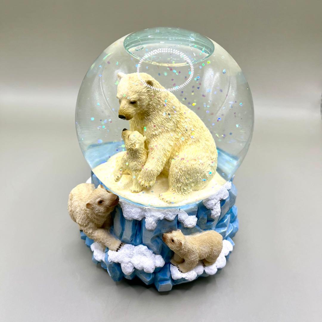 スノードーム シロクマ オルゴール付き TWINKLE コレクション - メルカリ