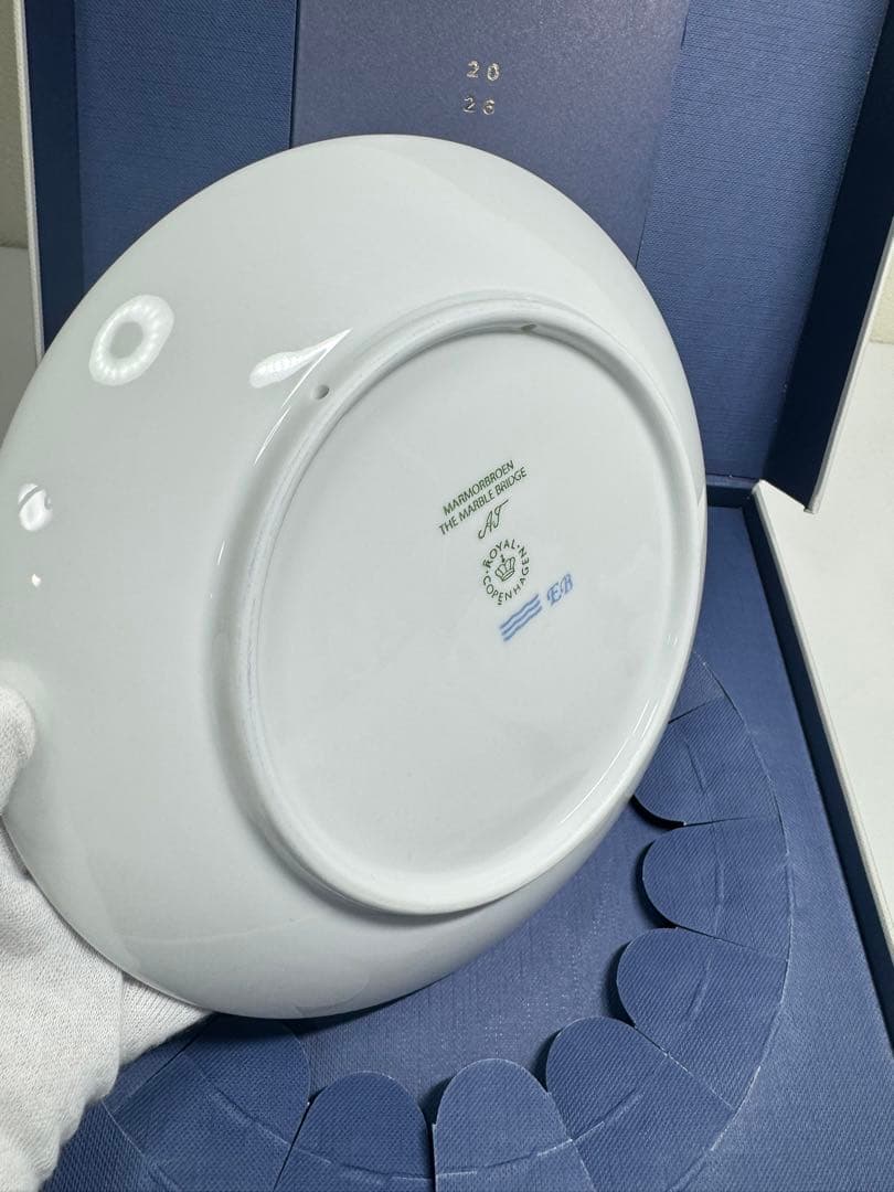 新品ブルーコレクタブル ロイヤル コペンハーゲン イヤープレート 2026年版