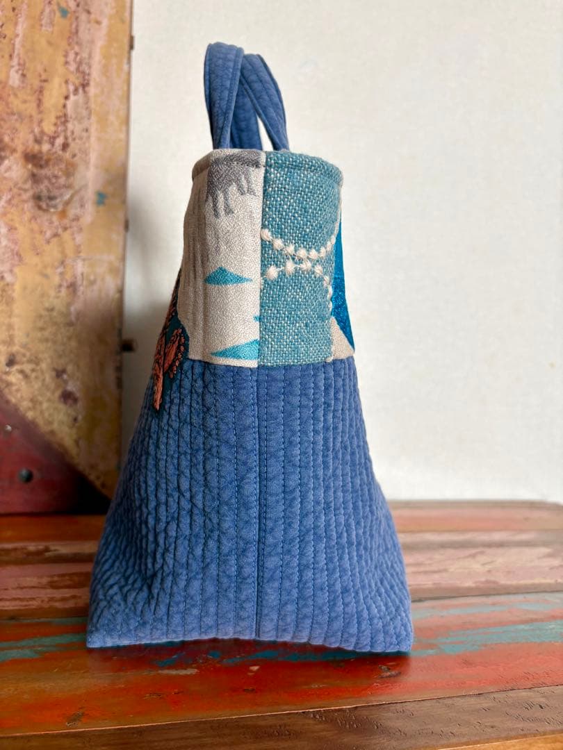 ミナペルホネン生地使用 ✳︎ ヌビトート（デニムブルー）