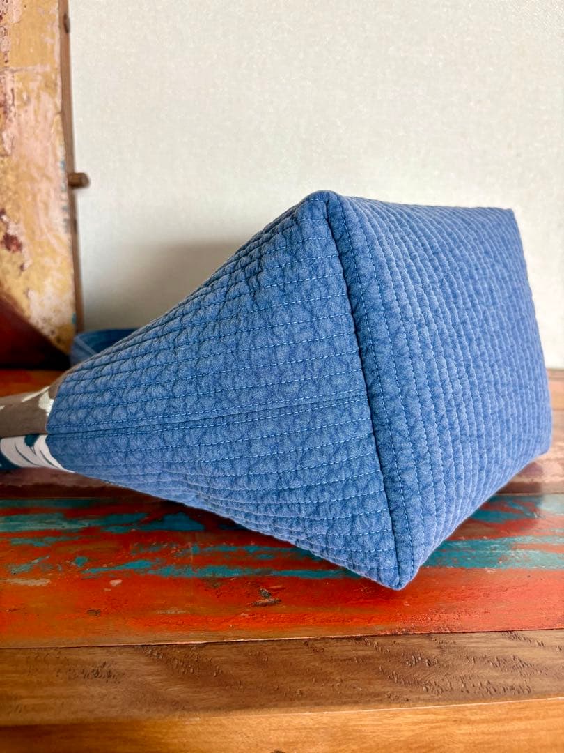 ミナペルホネン生地使用 ✳︎ ヌビトート（デニムブルー）