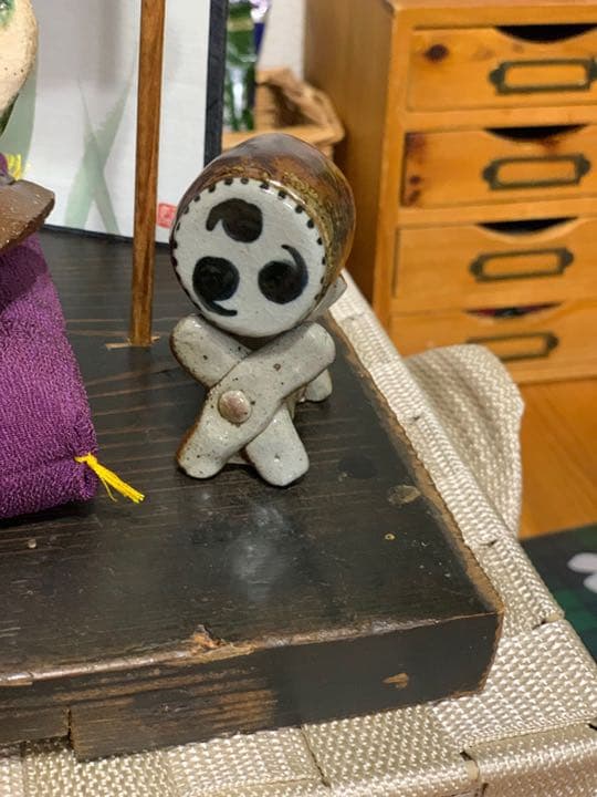 五月人形  夕立釜