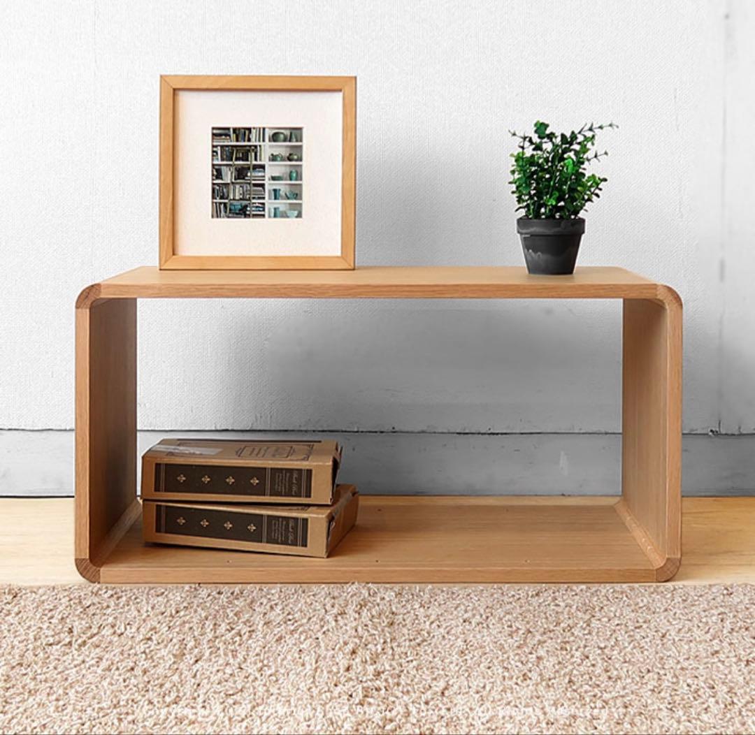 日進木工　Brick Block ACK-007 長方形　収納ブロック シェルフ