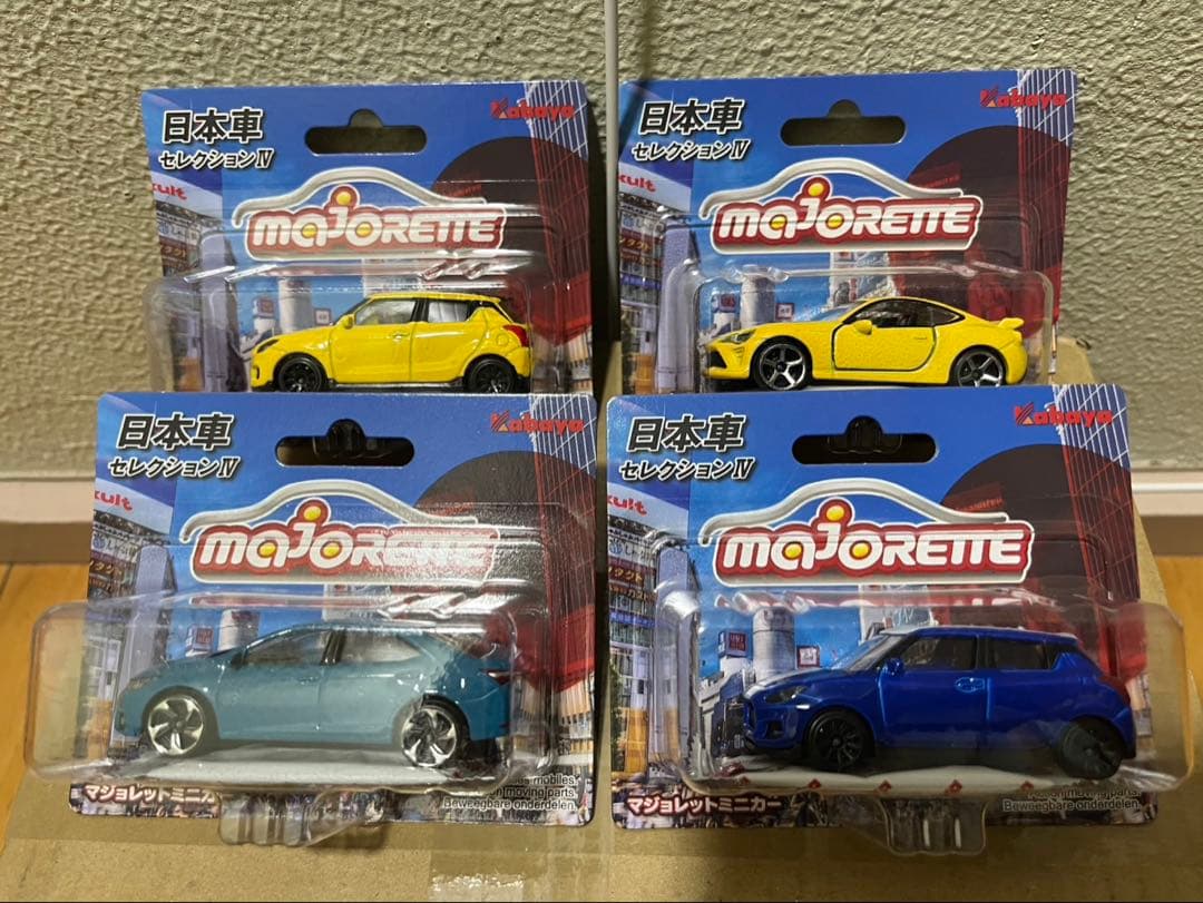 マジョレット ミニカー 日本車セレクション4 スイフトスポーツ 86