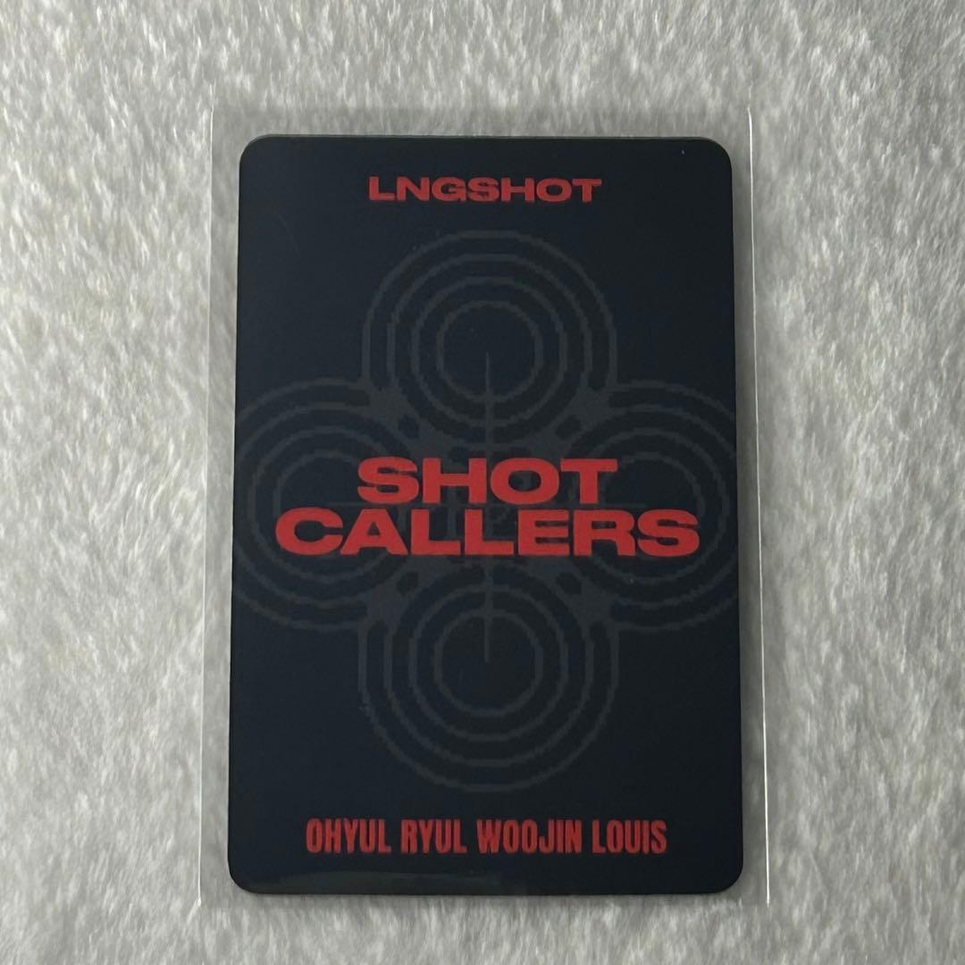 LNGSHOT リュル トレカ SHOT CALLERS オリーブヤング - メルカリ