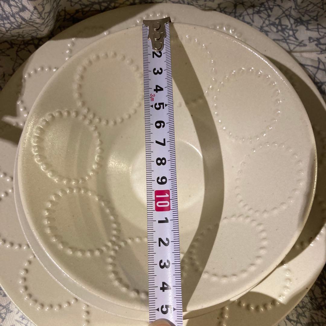 mina perhonen タンバリン　ボウル　プレートセット　ホワイト　皿