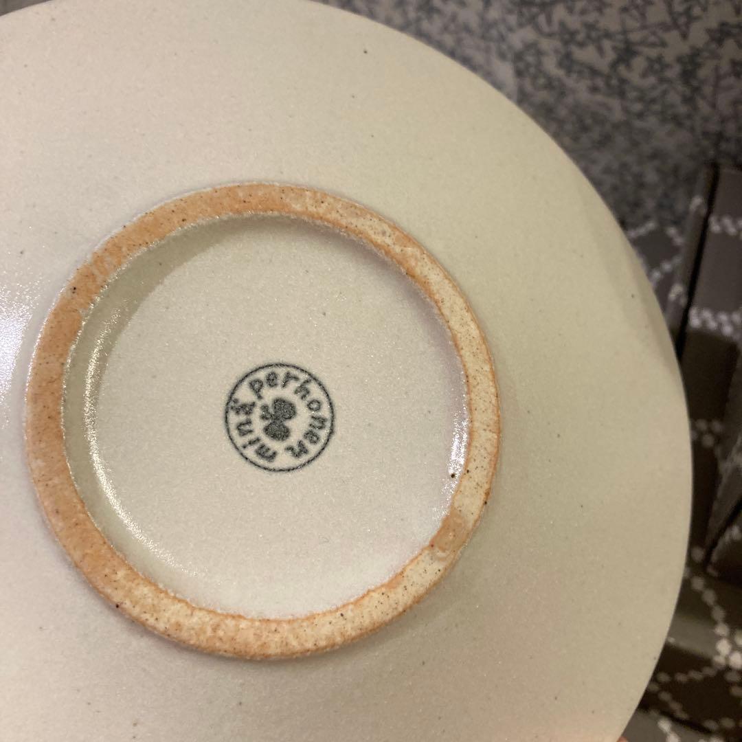 mina perhonen タンバリン　ボウル　プレートセット　ホワイト　皿