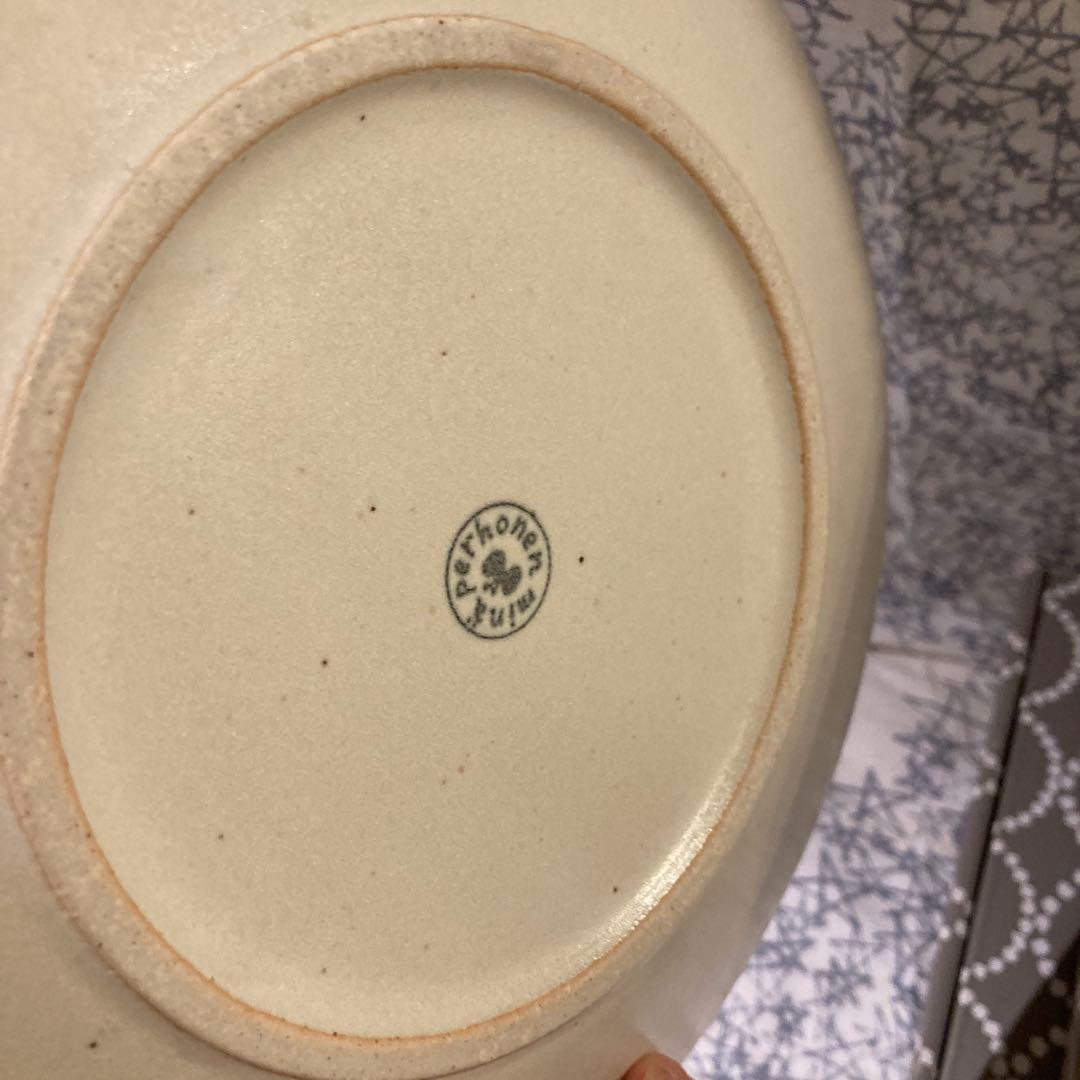 mina perhonen タンバリン　ボウル　プレートセット　ホワイト　皿