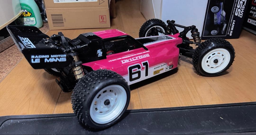 EP 4WD バギー レーザーSB ダートクロス4WD 京商プロポ受信機付 安売