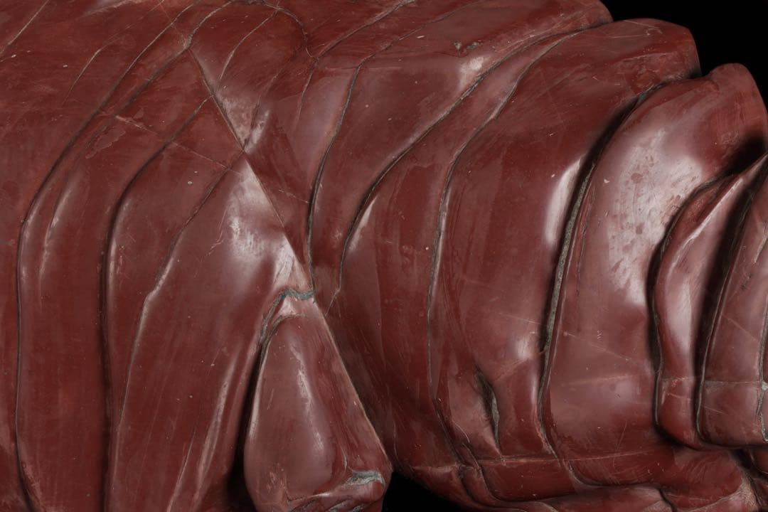 赤石 赤色天然石 レバー鑑賞石 水石 原石 鑑賞石 飾石 美石 台座付