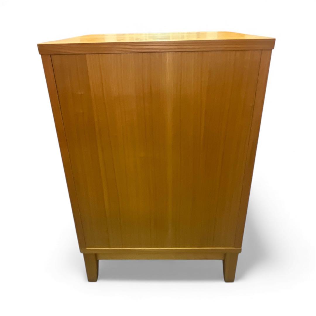 美品　無印良品 タモ材　3段チェスト キャビネット　廃盤　シンプル モダン 北欧