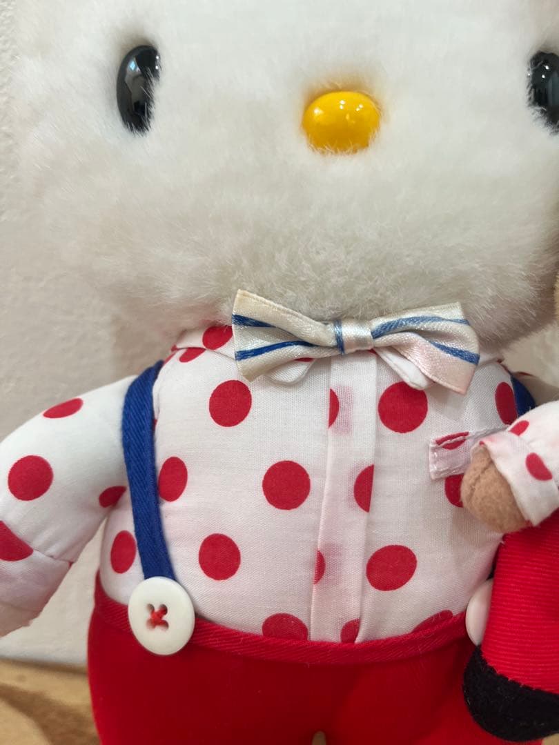 ハローキティご当地 大阪キティ物語 ぬいぐるみ くいだおれ 平成レトロ