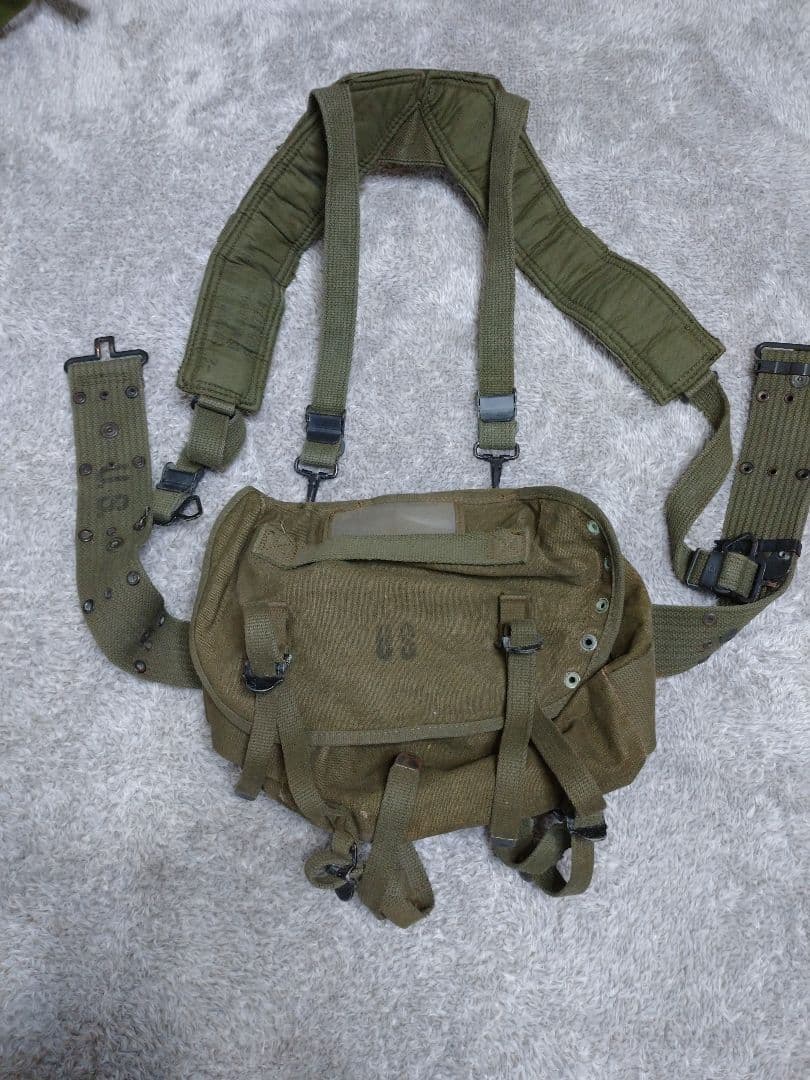 ベトナム戦争　米軍実物ブットパックセット US FIELD BUTT PACK OD ブットパックの商品詳細｜ミリタリーショップ