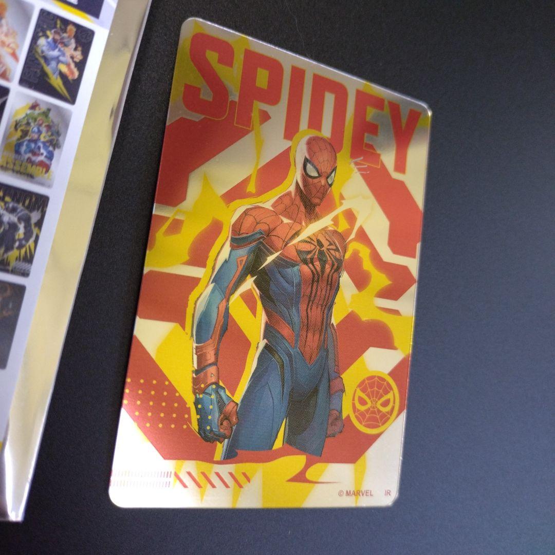 マーベルライバルズ メタリックカードコレクション スパイダーマン