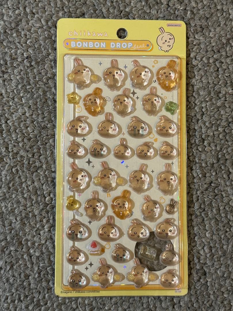 ちいかわ　ボンボンドロップシール&ウォーターシール 10枚コンプリートセット
