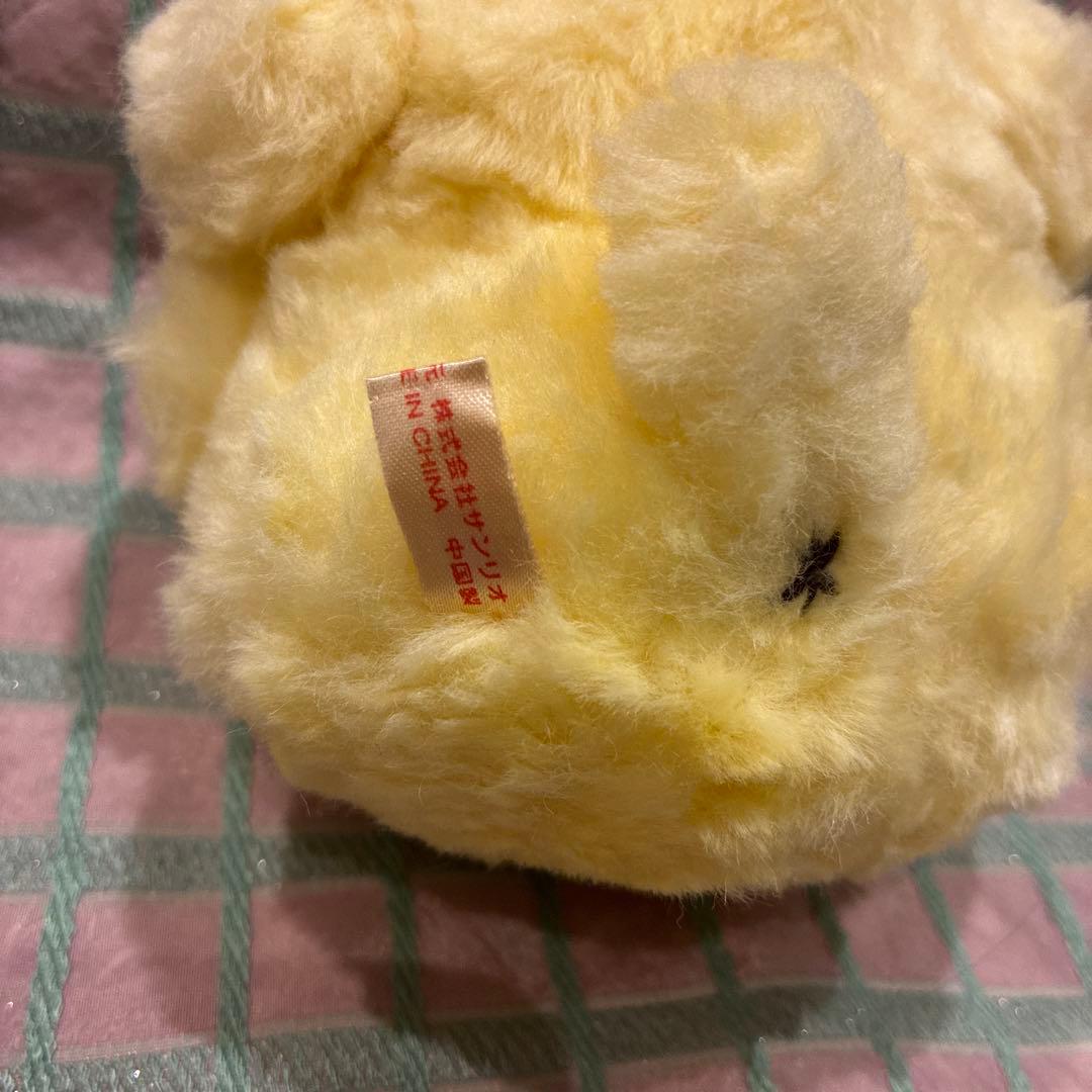 ポムポムプリン　ぬいぐるみ　初期　サンリオ