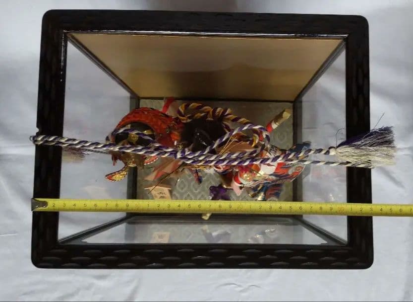 五月人形　兜差　ケース入　昭和レトロ　アンティーク