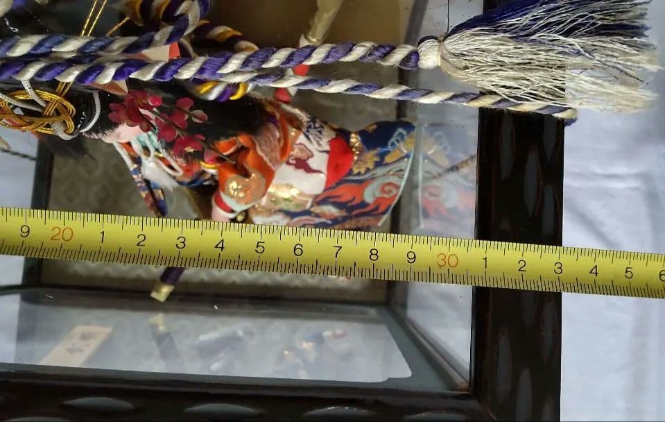 五月人形　兜差　ケース入　昭和レトロ　アンティーク