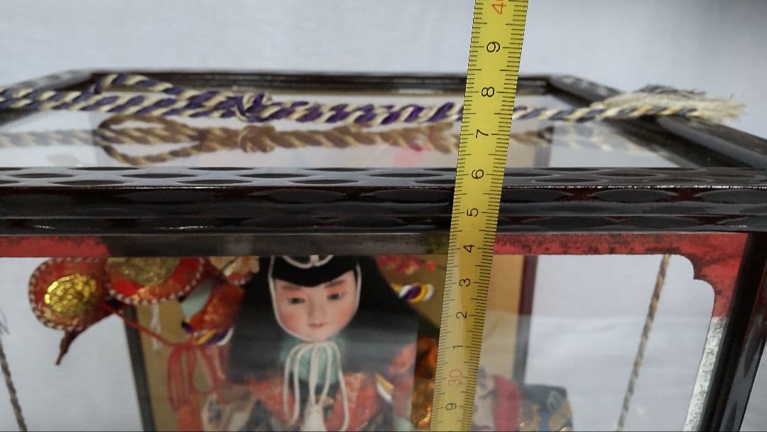 五月人形　兜差　ケース入　昭和レトロ　アンティーク