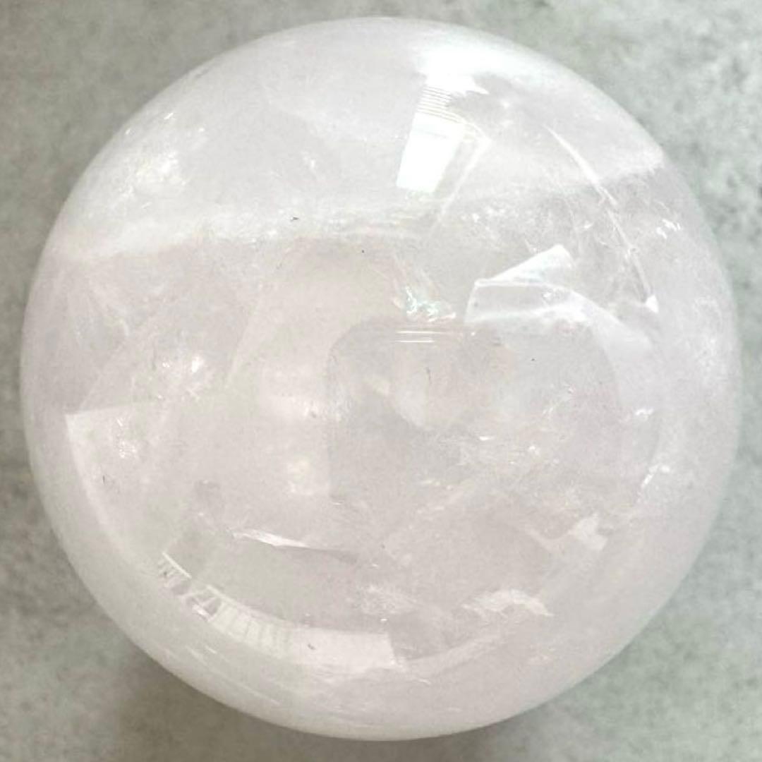 ペリウィンクル　ローズクォーツ　約47mm マダガスカル産