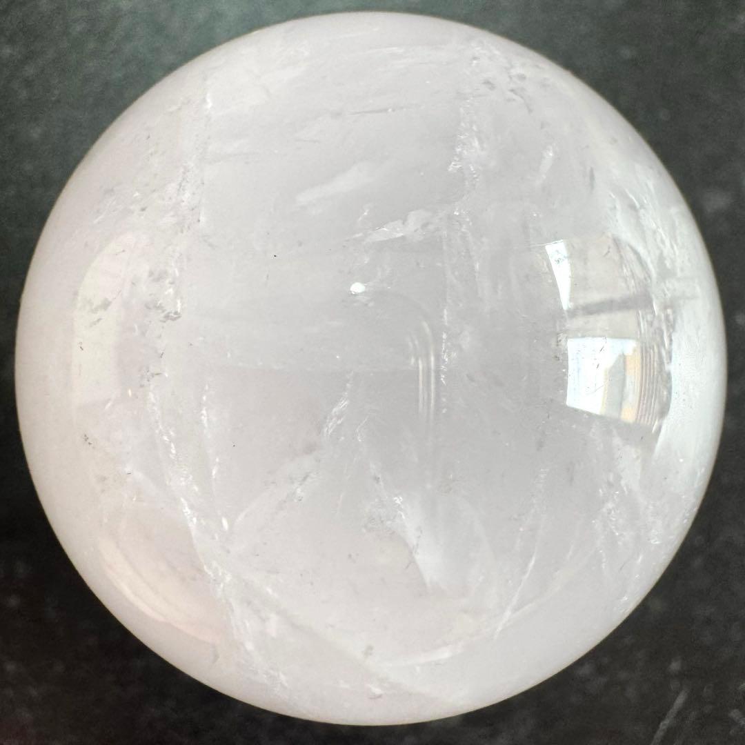 ペリウィンクル　ローズクォーツ　約47mm マダガスカル産