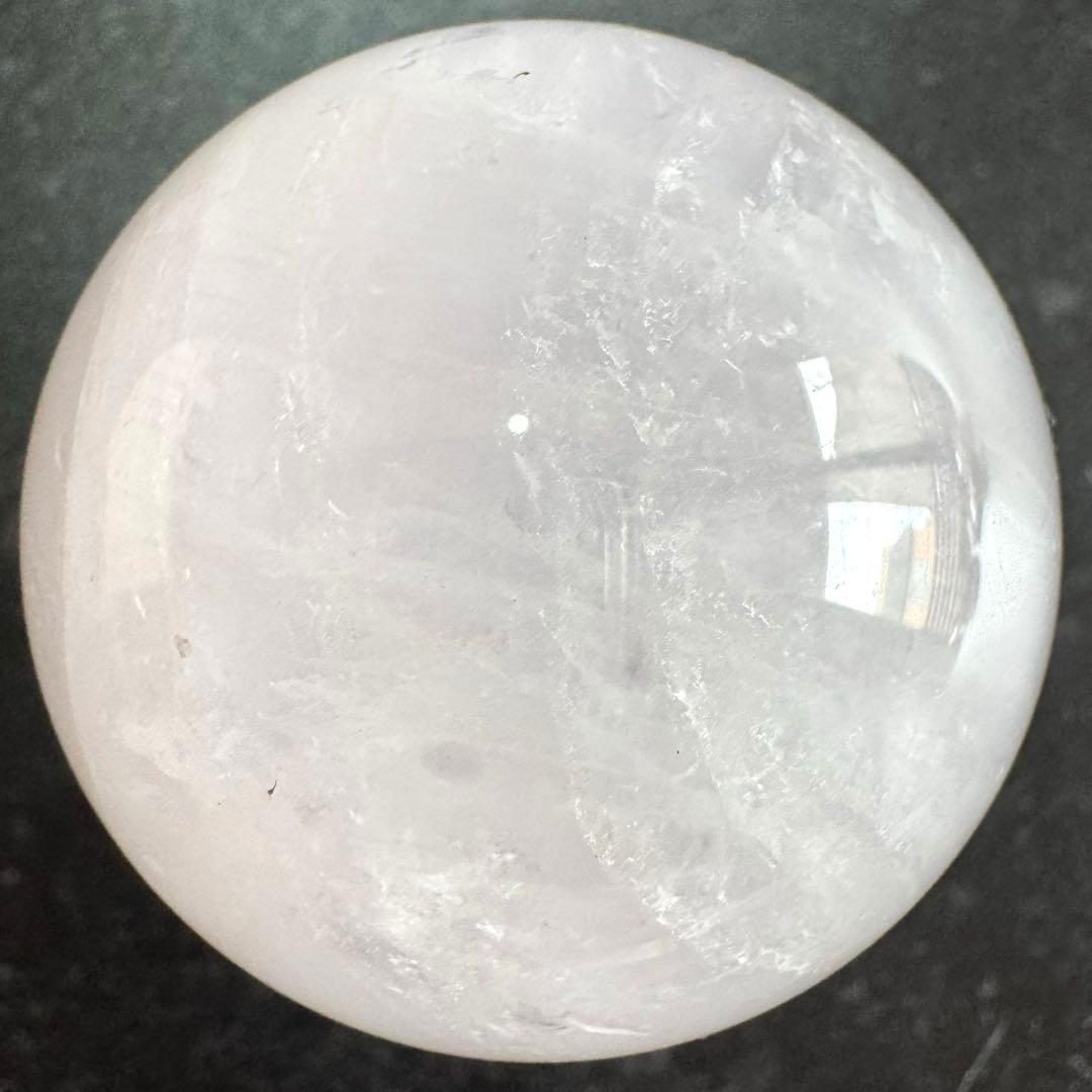 ペリウィンクル　ローズクォーツ　約47mm マダガスカル産