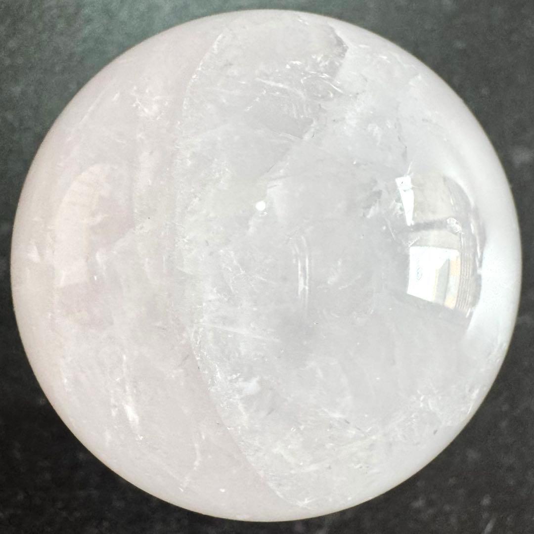 ペリウィンクル　ローズクォーツ　約47mm マダガスカル産