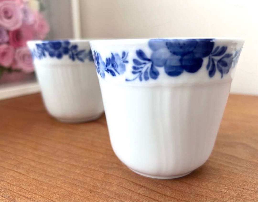 ブルーフラワー　シンフォニー　スタイルカップ　ペア