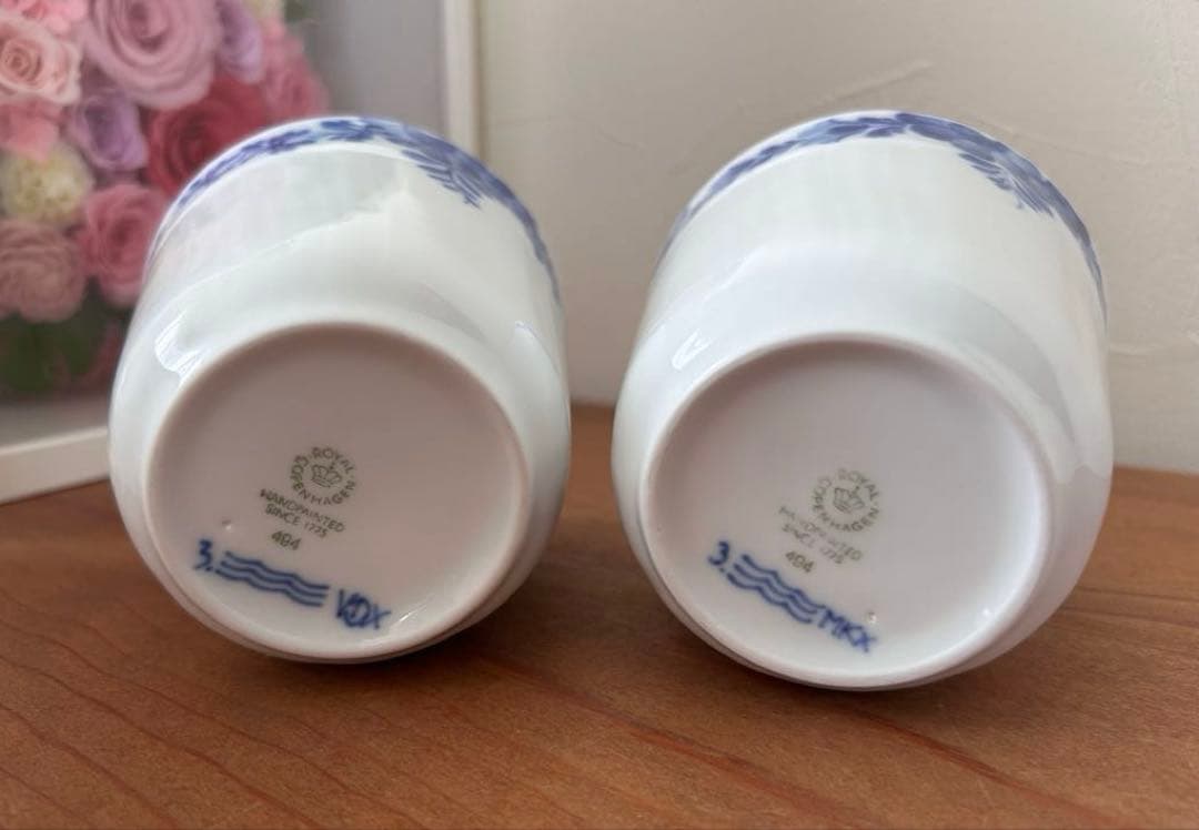 ブルーフラワー　シンフォニー　スタイルカップ　ペア