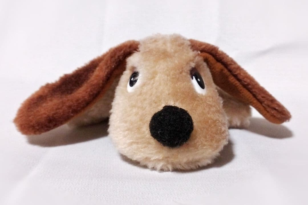 犬のぬいぐるみ くったり 寝そべり 昭和レトロ ヴィンテージ - メルカリ