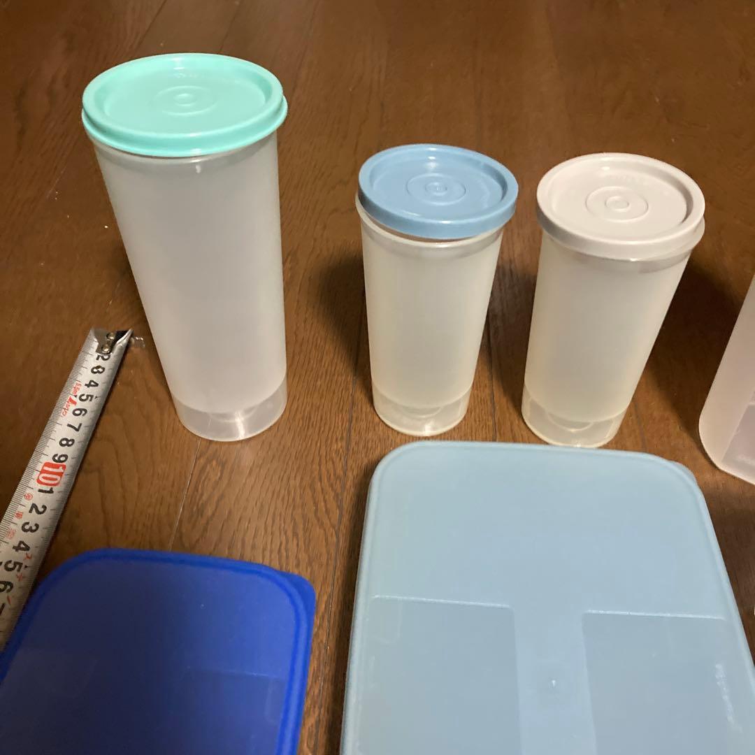 保存容器セット　15個と付属品　タッパーウェア