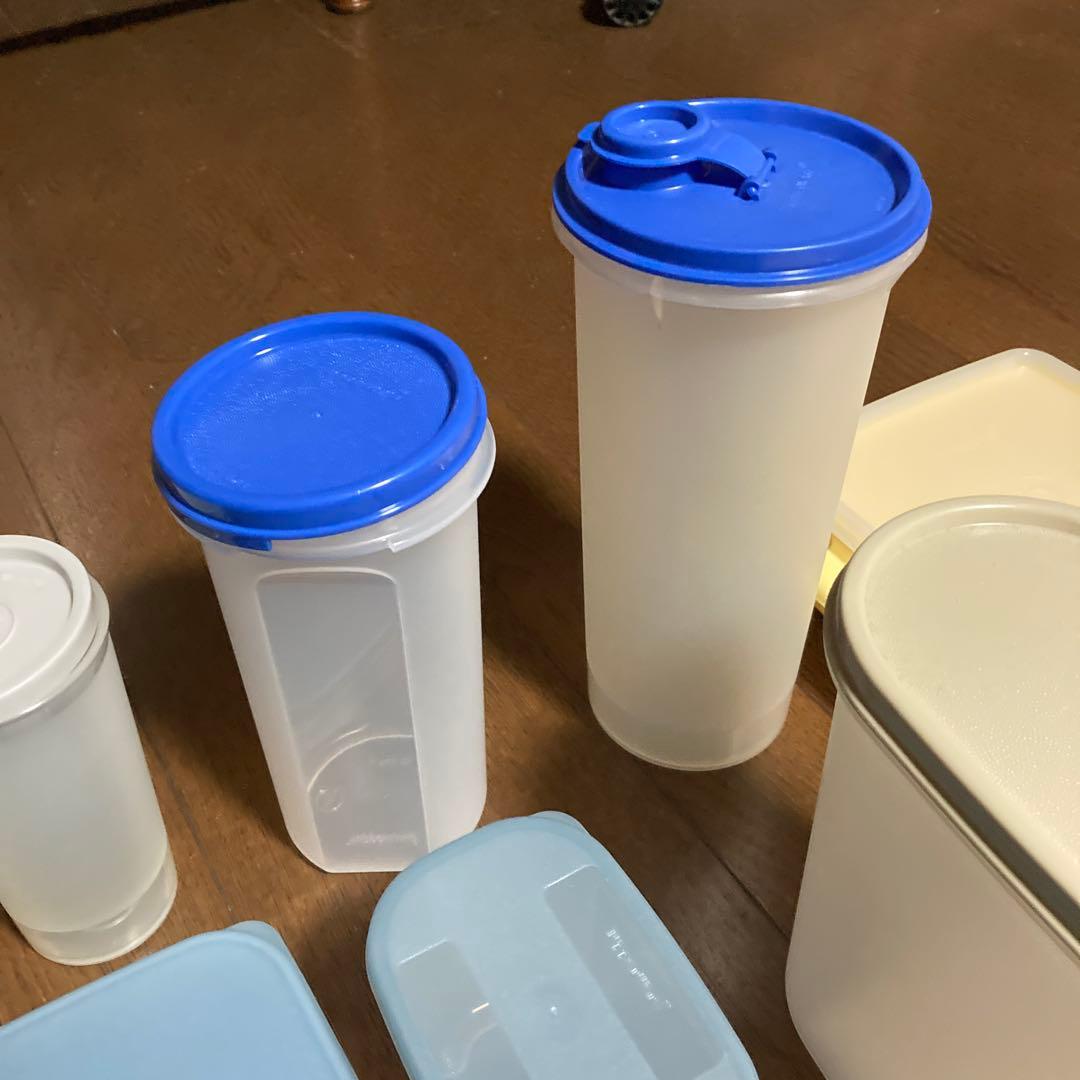 保存容器セット　15個と付属品　タッパーウェア