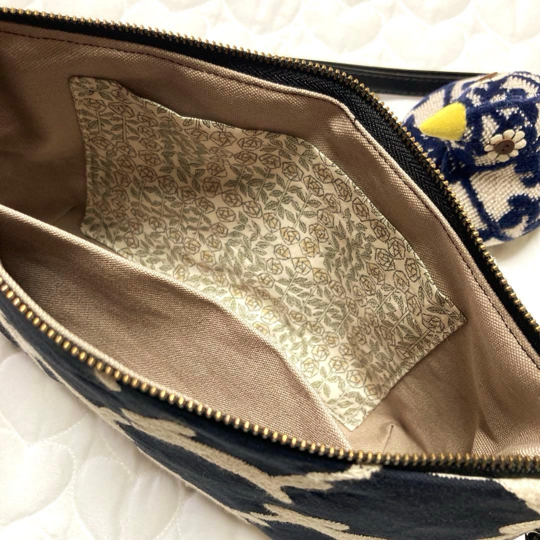 808両面使えるショルダーバッグ run run run× tambourine