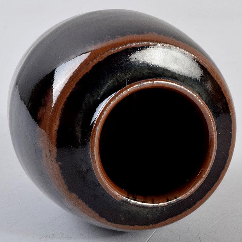 茶道具 高取焼 高取喜恵造 茶入 仕覆付 共箱 V 8889 - メルカリ