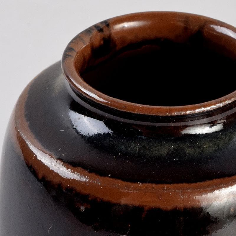 茶道具 高取焼 高取喜恵造 茶入 仕覆付 共箱 V 8889 - メルカリ