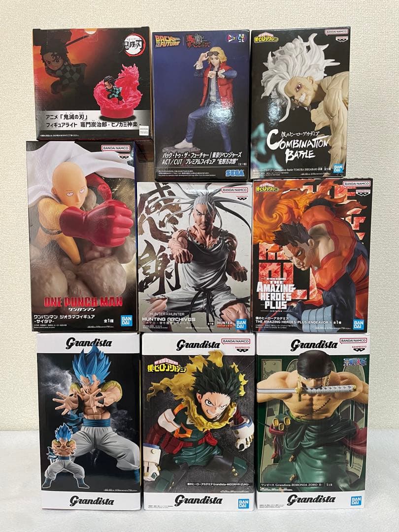 アニメ　フィギュア　９点セット　まとめ売り