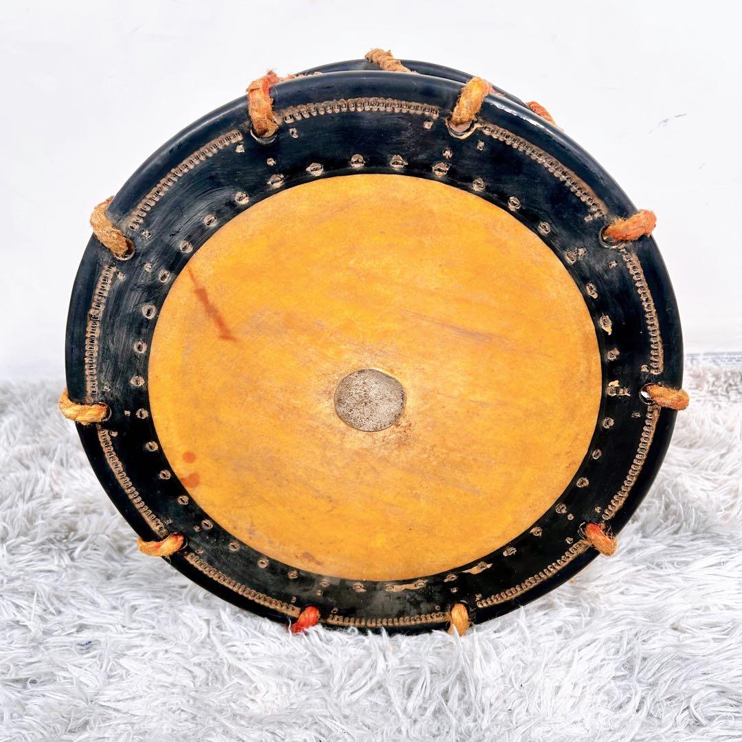 【希少】太鼓　締太鼓　和楽器　バチ　ケース　和太鼓